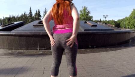 Extreme Gift in Public Park