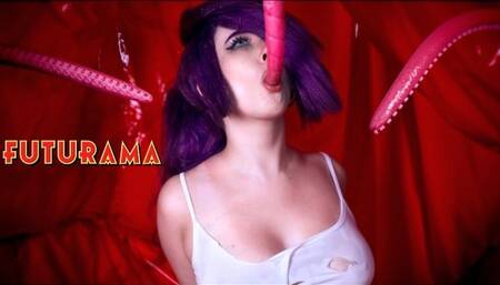 Futurama. Leela impregnated by alien with tentacles - MollyRedWolf