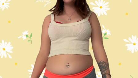 Too pregnant to fit in clothes