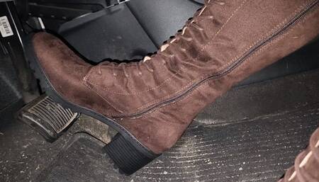 Driving in New Brown Boots (part 1)