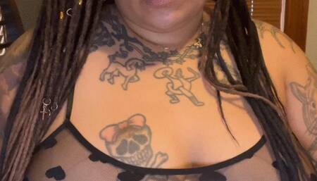 Laying back and playing with my wet pussy