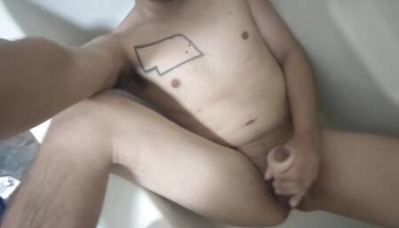 Horny Latin Stud Cums