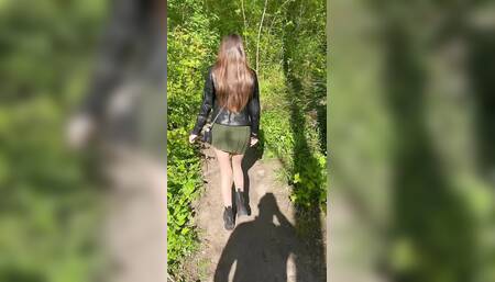My 18 Year Old Wife Gives Me a Blowjob in the Park, Amateur