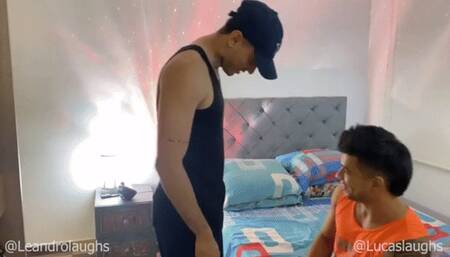 I enjoy my straight roommate in my bed - Part 1