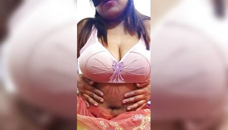 Big Pussy BBW Aunty Oil Massage Big Boobs