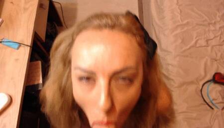 pov blowjob headbands fetish, facial