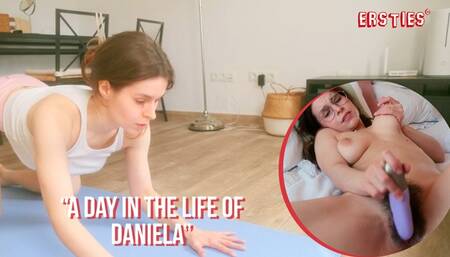 Easy-on-the-eyes Daniela's big tits scene