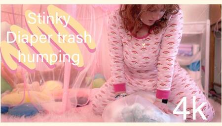 Diaper trash hump- 4k
