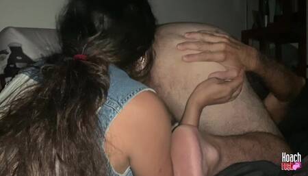 Roommate Has to Clean My Ass with Her Tongue to Complete the Rent.