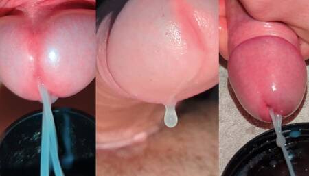 My Triple Cumshot Cumpilation Sperm Compilation