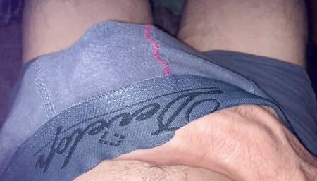 Boy fast hand job in room