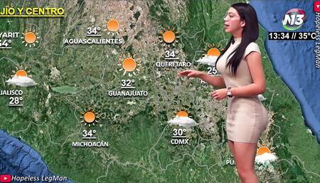 Bella osorio mexican weather girl 1e
