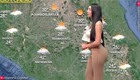 Bella osorio mexican weather girl 1d