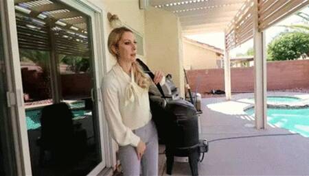 INEED2PEE Sydney Paige pissing dress pants after work