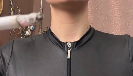 POV I smoke you kneel and feed you ash and smoke