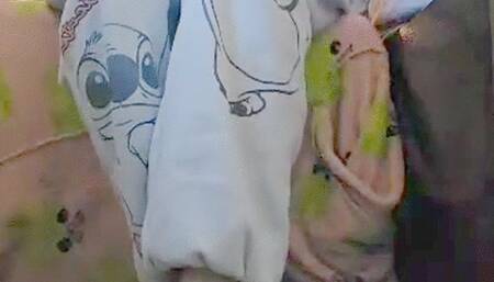 The Lotion Goes On The Feet