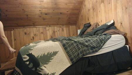 milf cleaning in falling jeans