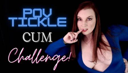 POV Tickle Cum Challenge - MP4