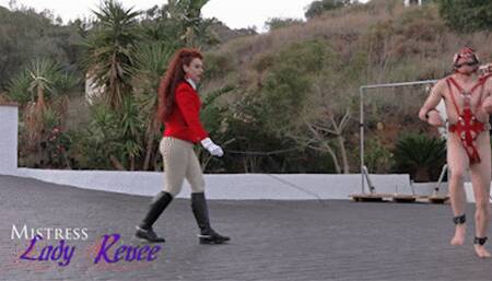 Mistress Lady Renee - ponyboy gets trained - wmv