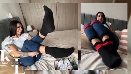 A Socks Streamer Caught by her Stalker (Censored version)