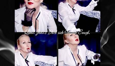 Queen Joan's Dark side Smoker cough - Chesterfiel Red 100s
