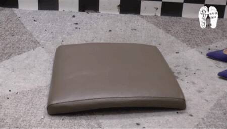 Leather upholstery under HIgh Heels 2