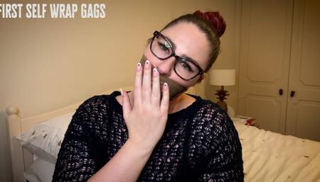 Lacey - My First Wrap Gags WMV
