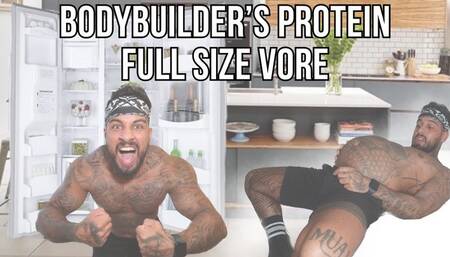 Bodybuilder needs protein | Full size vore - Lalo Cortez