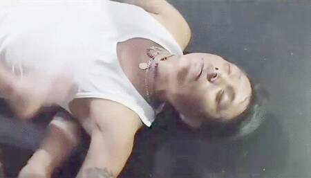 ADA LOVE KICK massage and kicks to the body and face part 4