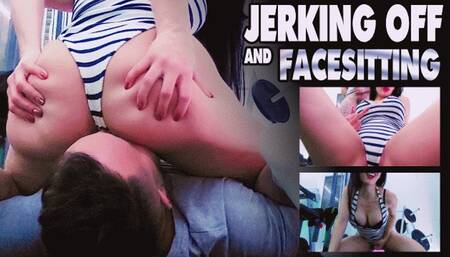 Jerking off and facesitting (small version)
