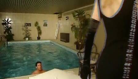 Two Amazing Looking German Chicks Getting Their Assholes Smashed by a Thick Rod