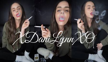 Smoking Inside on Rainy Day