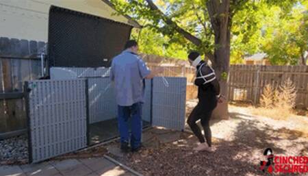 Minx Tied and Left in the Shed (WMV Format)