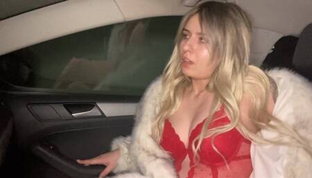 Stinking up the car for my valentine with my stinky farts