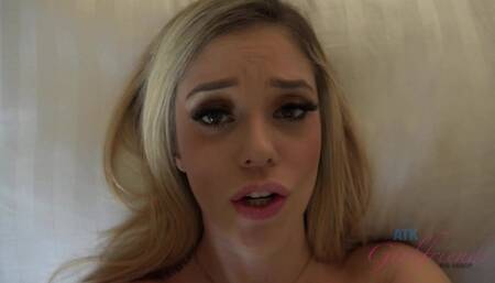 Kalie Roses sexy amateur babe gets get tight pussy licked before sucking cock POV