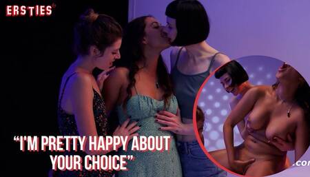 Ersties - 3 Sexy Lesbians Look For the Perfect Toyboy