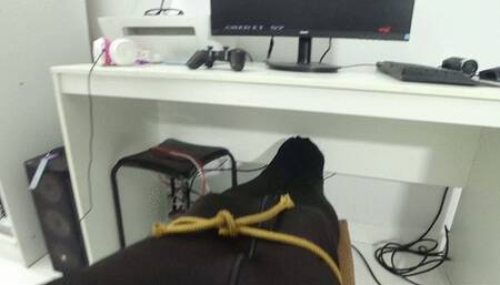 Two Maid farting and play game part 1 by Bruna paes, Bianca Li and daniel santiao cam by aline full hd