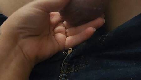 Testicle banding and squeezing