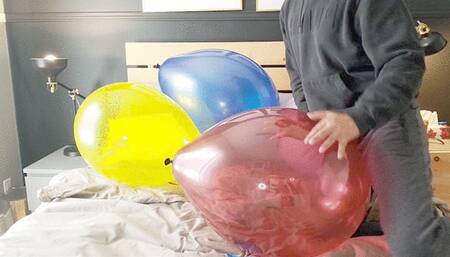 Orgasm all over my loon