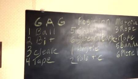 @MizzLollyGagg & @KendraLynnXXX - Bondage board escape challenge (WMV)