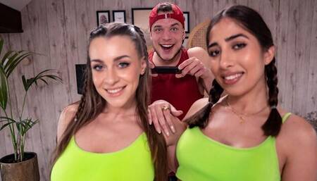 Libidinous Josephine Jackson and Ale Danger at big cock video