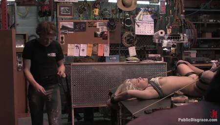Krissy Leigh Fisted and Ass Fucked in Public