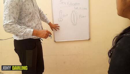 Indian XXX Tuition Teacher Teach Her Student What Is Pussy and Dick by Jony Darling