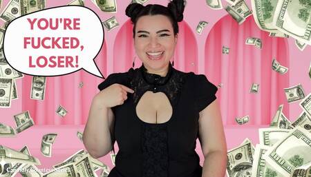 Real Talk Financial Domination - Candid Talk with Countess Wednesday about Findom, Mind Fuck, Loser Humiliation, Loser Porn, and Sexual Rejection MP4 1080p