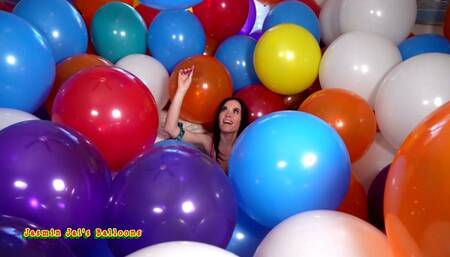 400 Balloons Room Mass Pop