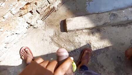 Deshi Village Bhabhi Outdoor Romance with Dever Deshi Sex