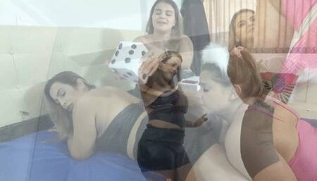 Two Blond Goddess farting on blond girl slave Part 2 BY Nicolly, Bia Mello and Isabelita Cam By Aline Full hd