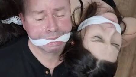 Bound and Gagged Trio left to struggle
