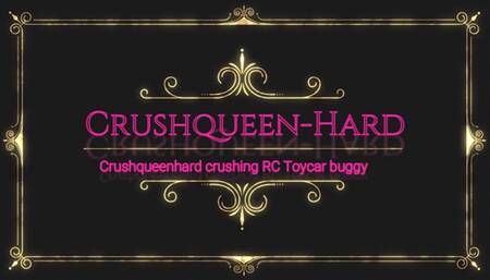 crush a very very hard RC Toycar barefeet and in 2 sandals