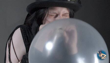 Dolly with balluns and helpers